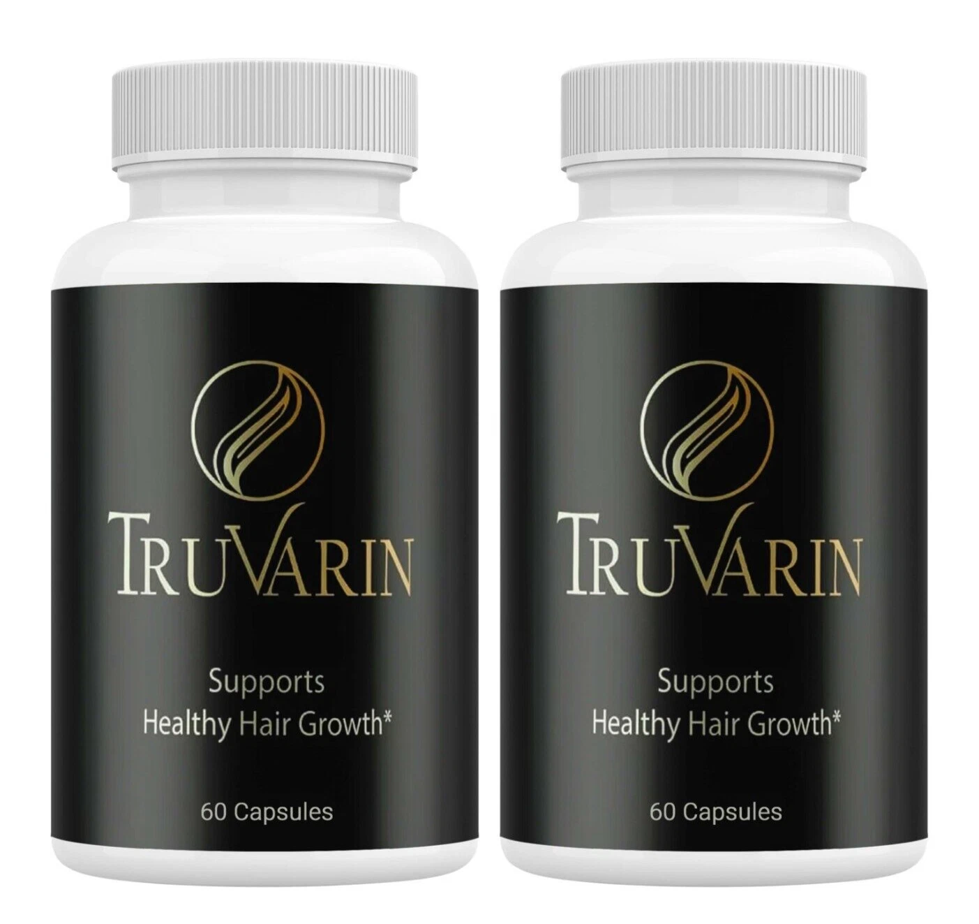 Truvarin Advanced Hair Growth Pills to Reduce Hair Loss and Thinning (2 Pack)