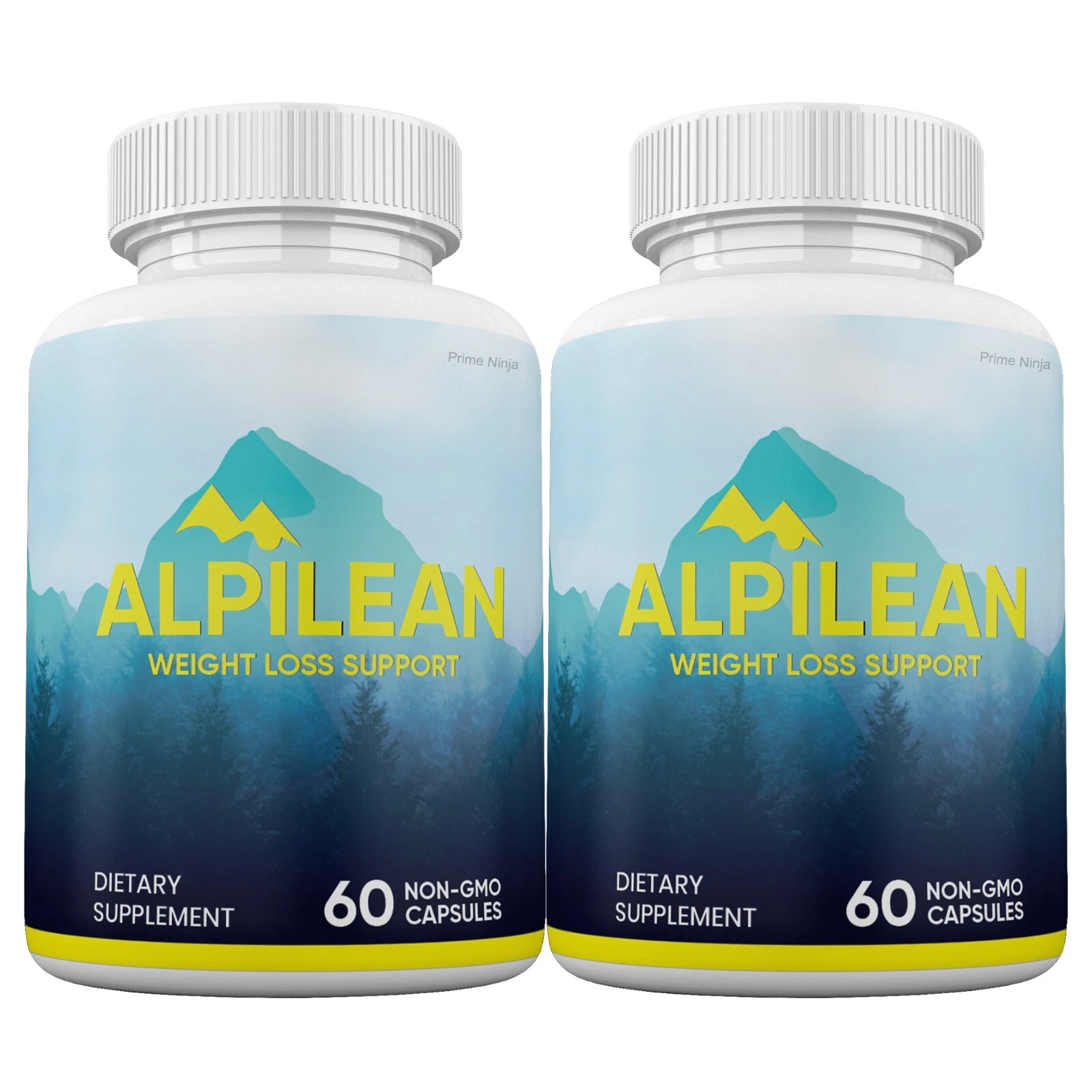 Alpilean Ice Hack Capsules, Alpilean Pills Supplement Max Strength (2 Bottles)