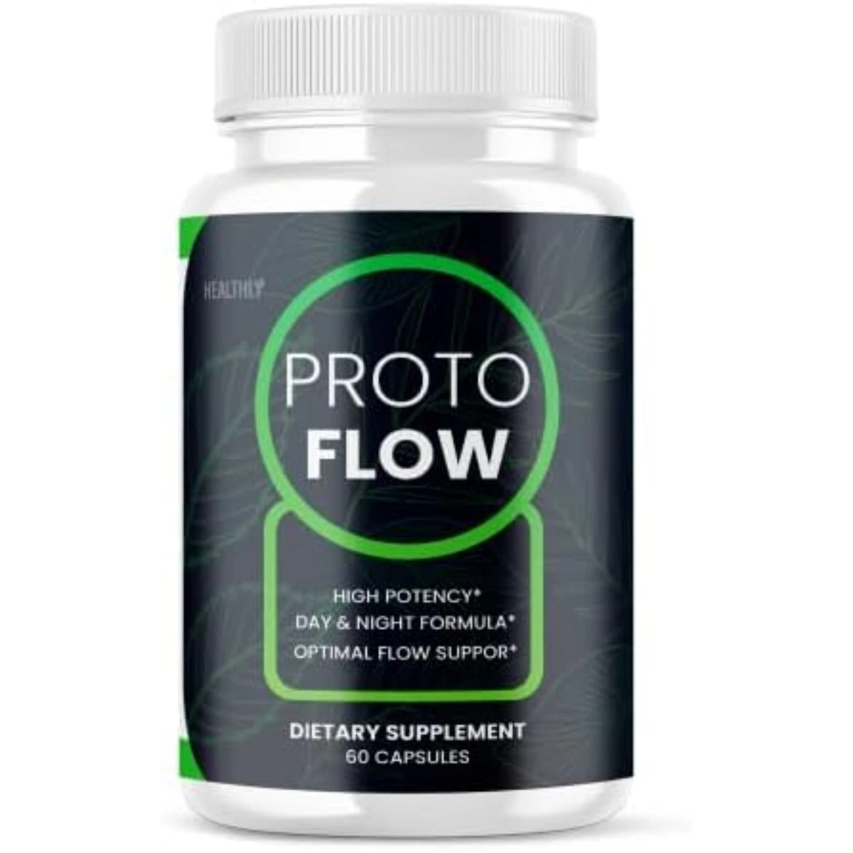 Protoflow High Potency Day & Night Formula Dietary Supplement Pills 60 Capsules