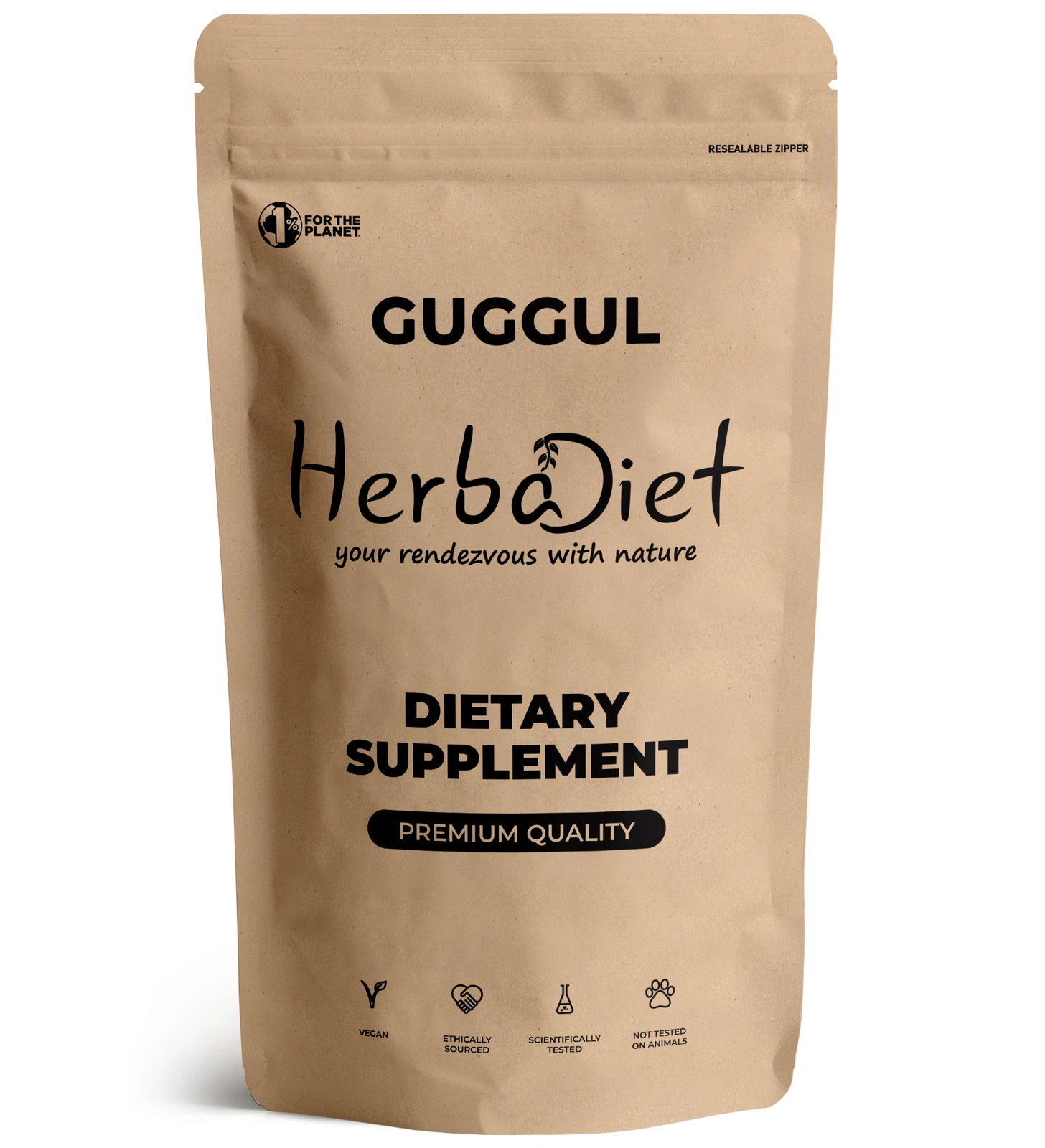 Guggul Extract Powder 2.5% Guggulsterones Antioxidant Heart Health Supplement