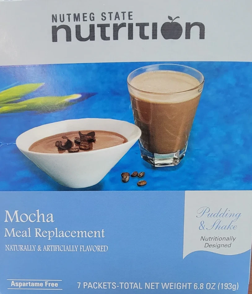 DPTG ASPARTAME FREE Mocha Pudding Shake Meal Replacement For Weight Loss