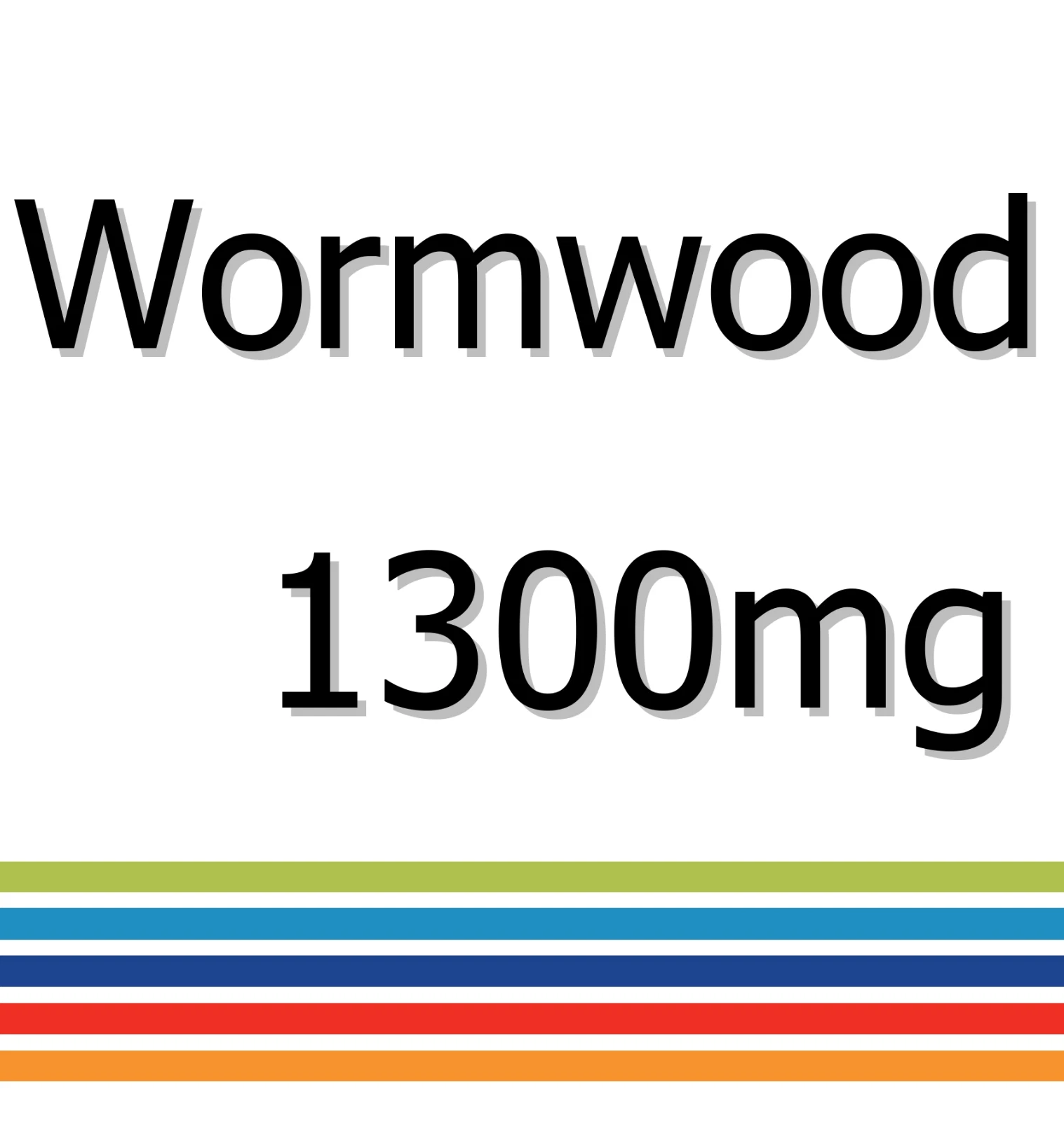 Wormwood 1300mg x 30 Tablets - Antibacterial action