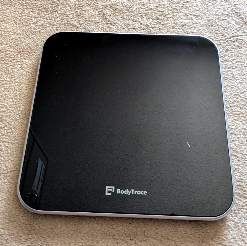 Body Trace BT006 Digital Weight Scale Black Fitness 200kg/440lbs Capacity USED