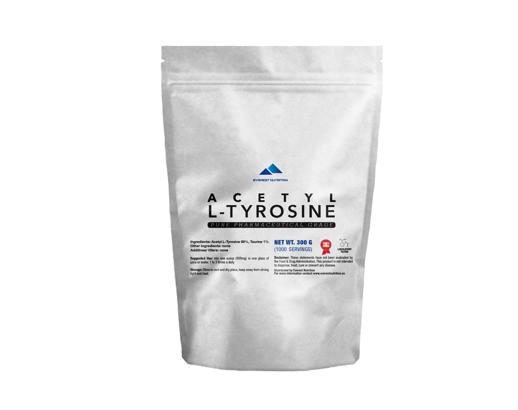 N-Acetyl L-Tyrosine Powder – Focus, Mood, Cognitive & Nootropic Support