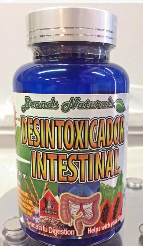 Brands Naturals Desintoxicador Intestinal Natural 100 Capsules for Digestion