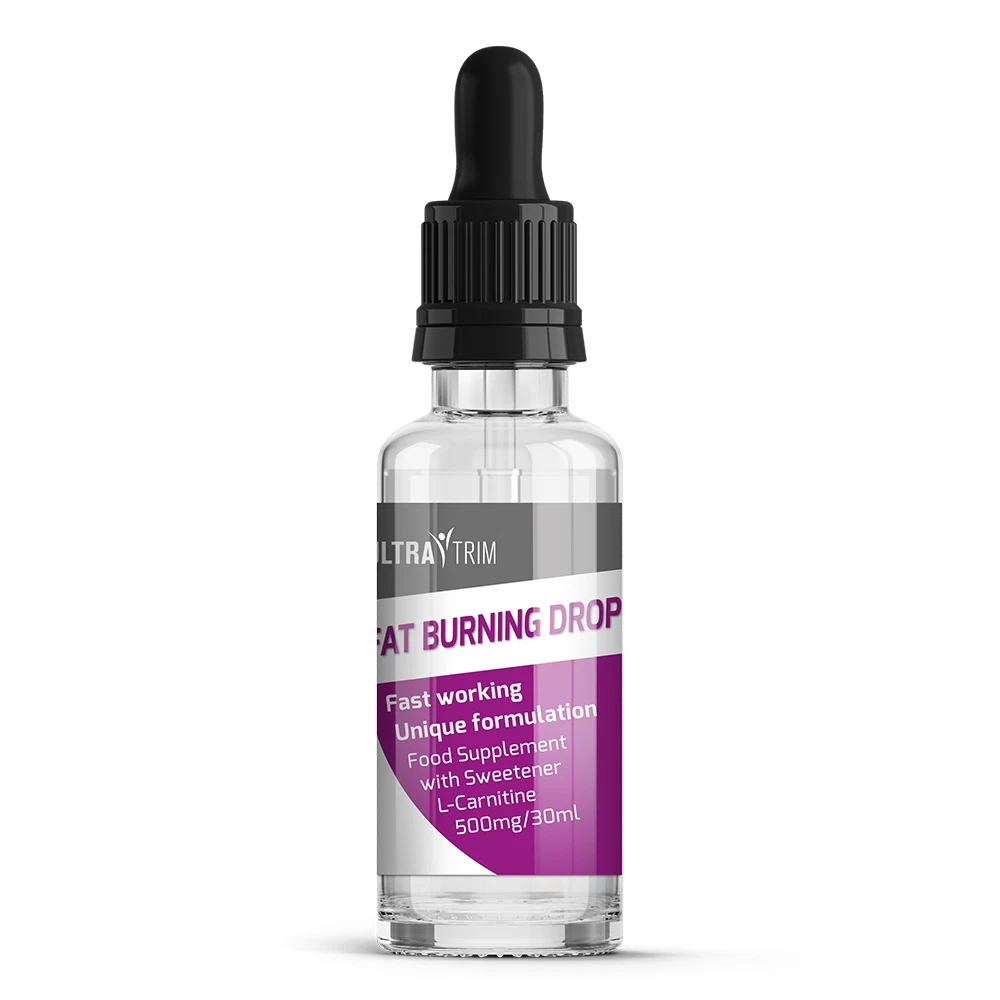 ULTRA TRIM FAT BURNING DROPS - MAX STRENGTH SLIMMING SERUM FAST METABOLISM