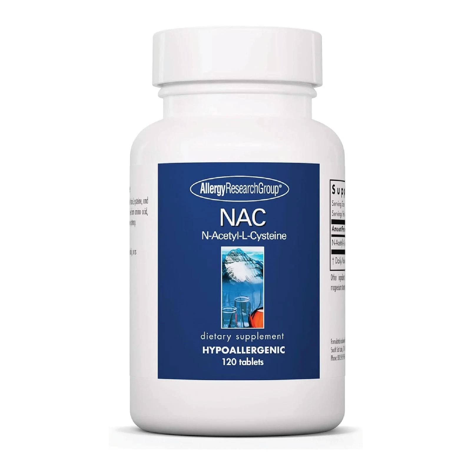 Allergy Research Group NAC 500 MG 120 Tabs