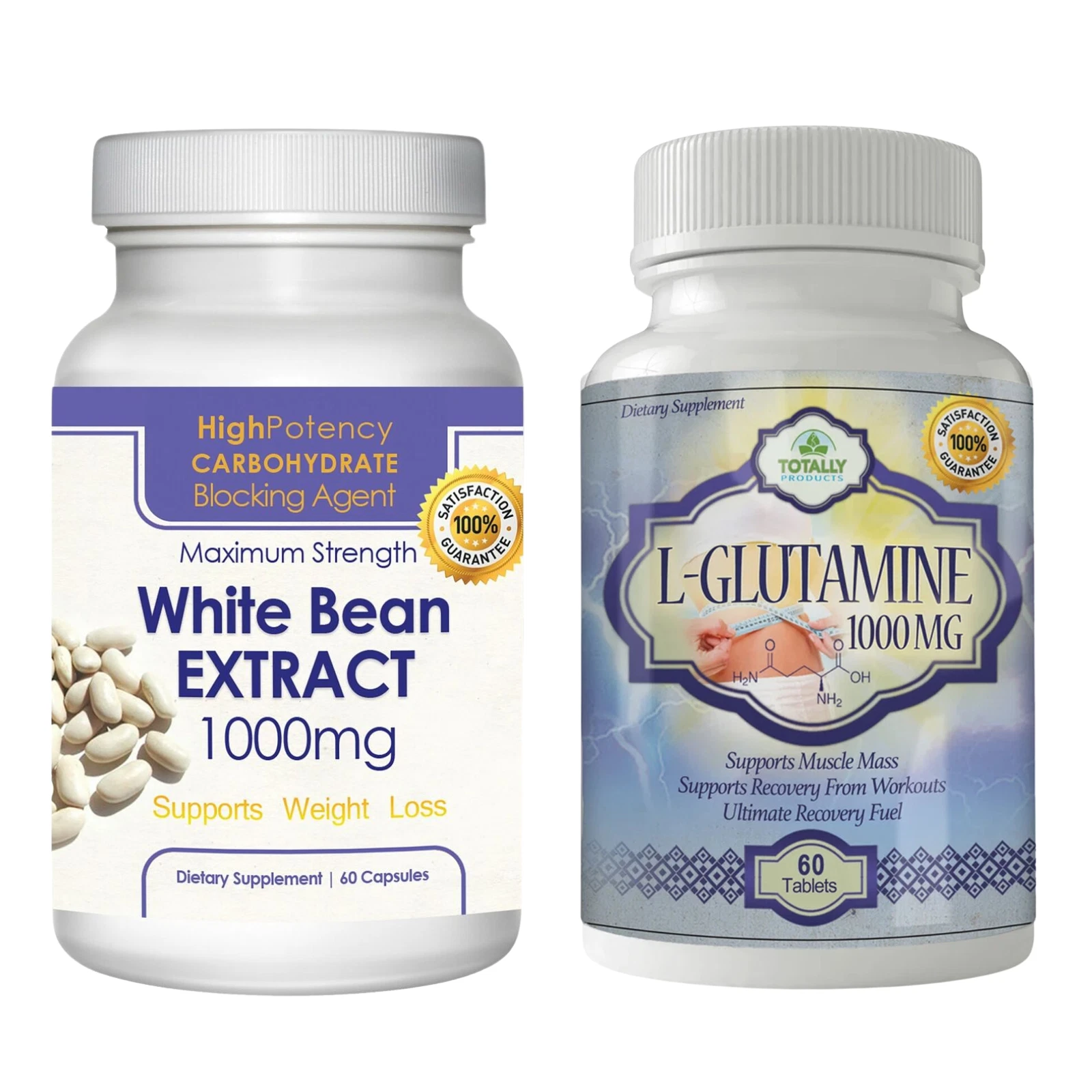 White Kidney Bean Weight Loss Pills L-Glutamine Tablet Muscle Growth Supplement