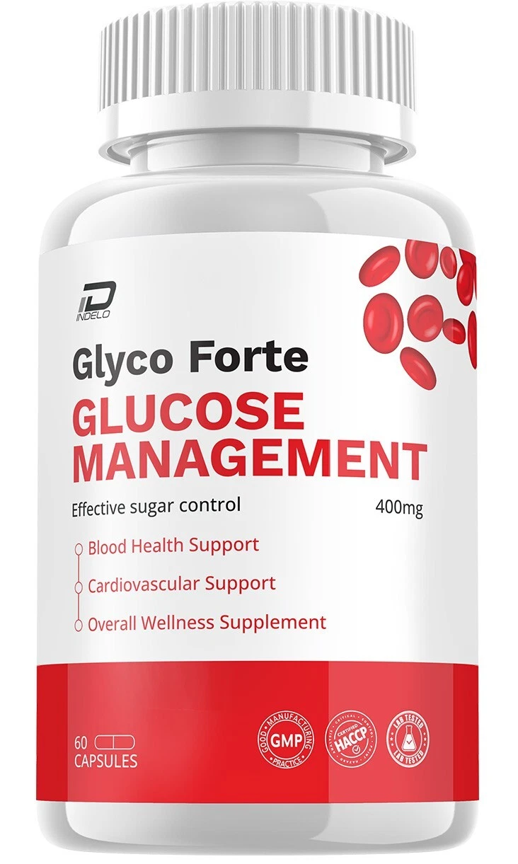 (1 Pack) Glyco Forte Capsules -Glyco Forte All Natural, Maintain Healthy Level