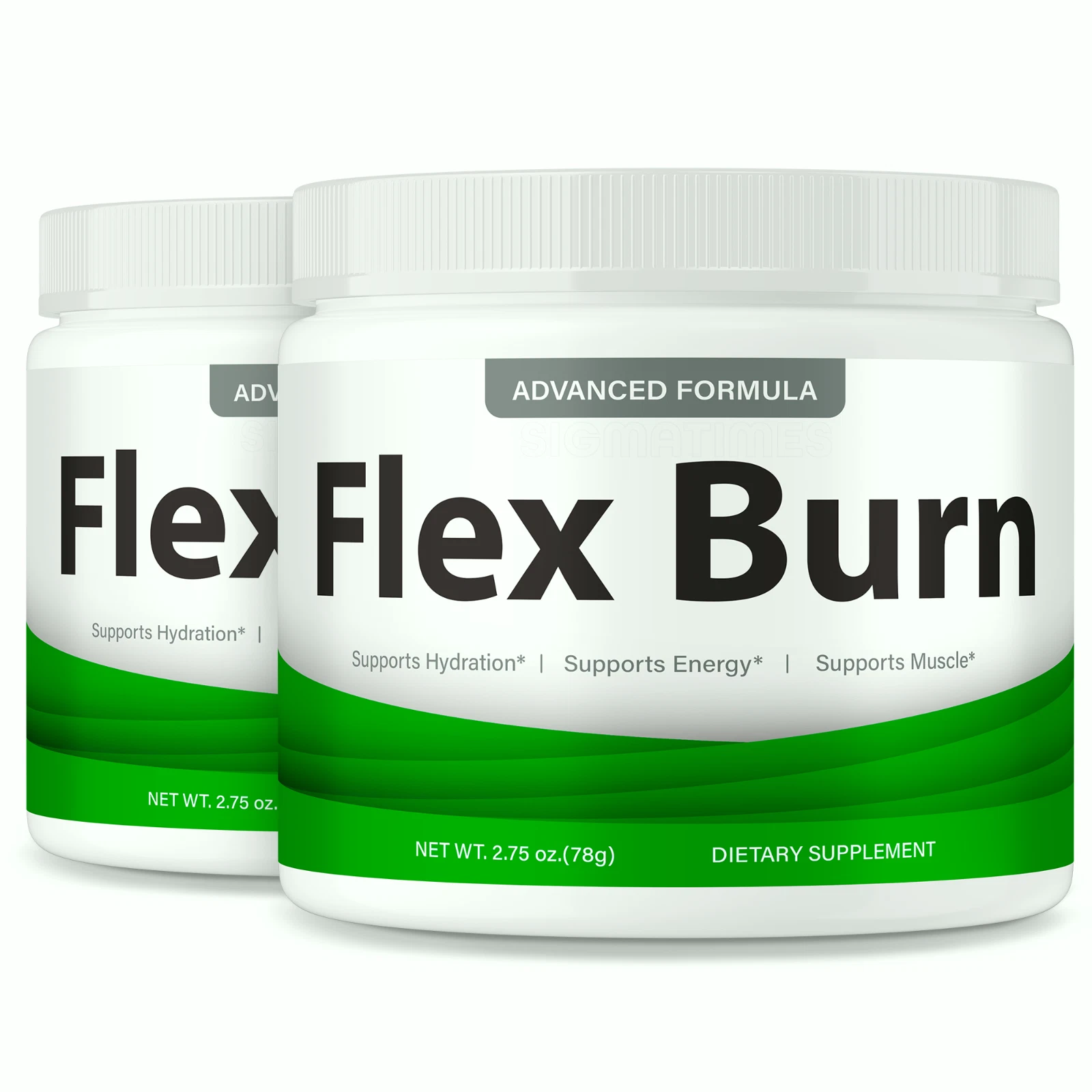 (2 Pack) Flex Burn Powder, FlexBurn for Advanced Weight Loss & Fat Burner
