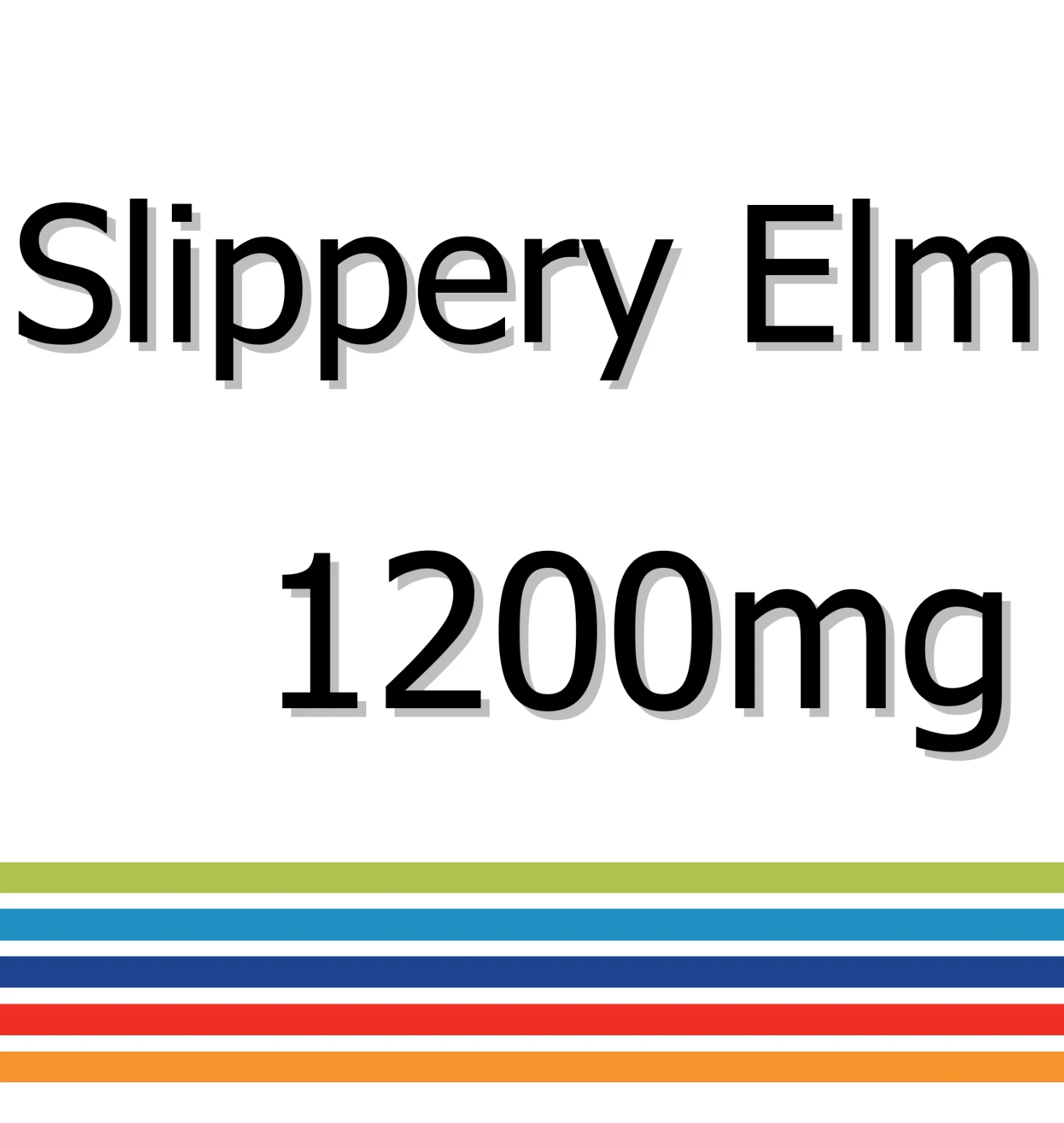 Slippery Elm 1200mg x 90 Tablets -