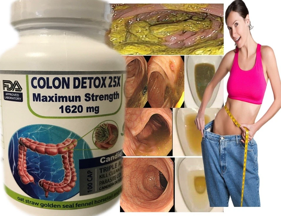 Pills To Clean The Colon Detox Pills To Lose Weight Clean Diet