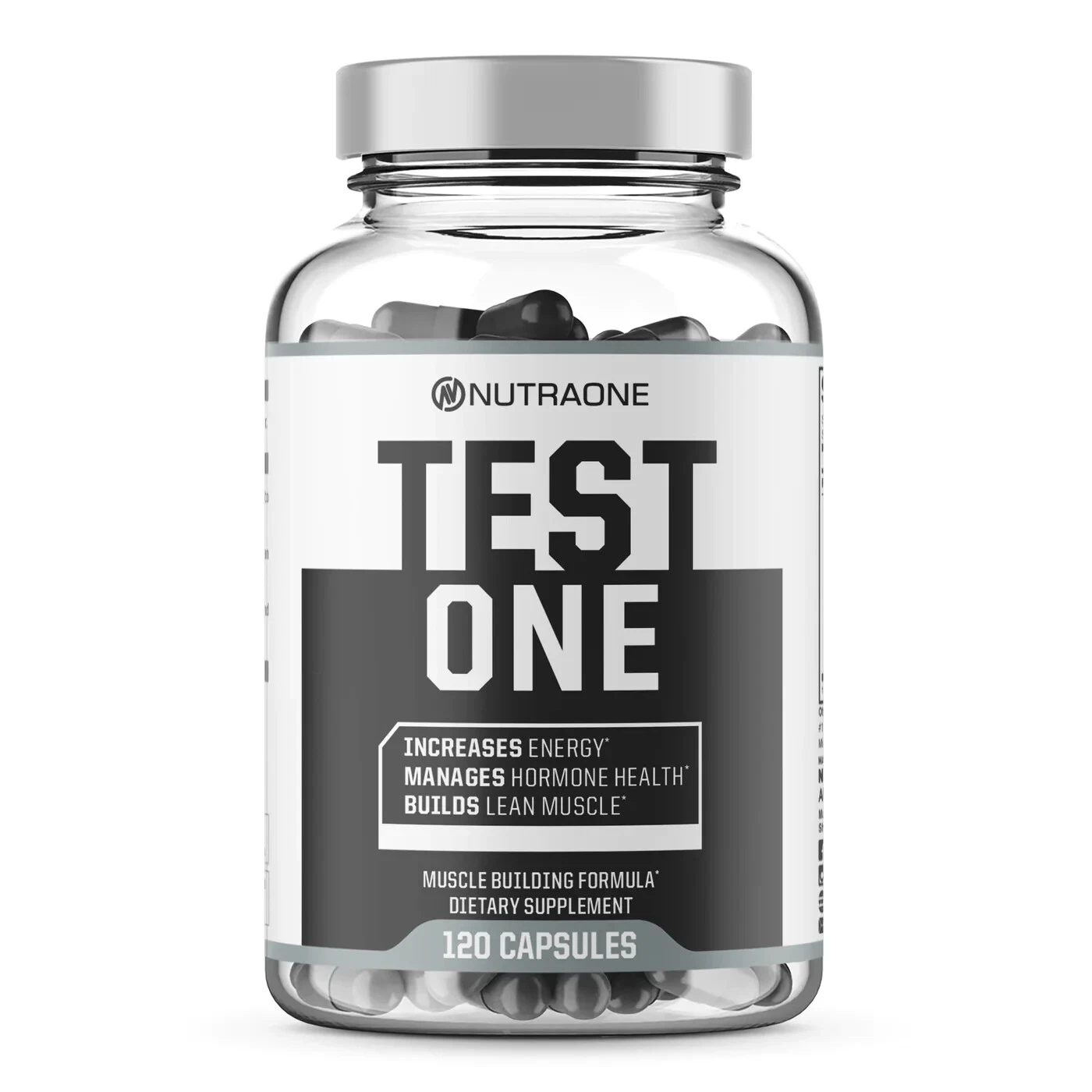 NUTRAONE Test One Muscle Building Formula 120 Capsules exp. 4/2026