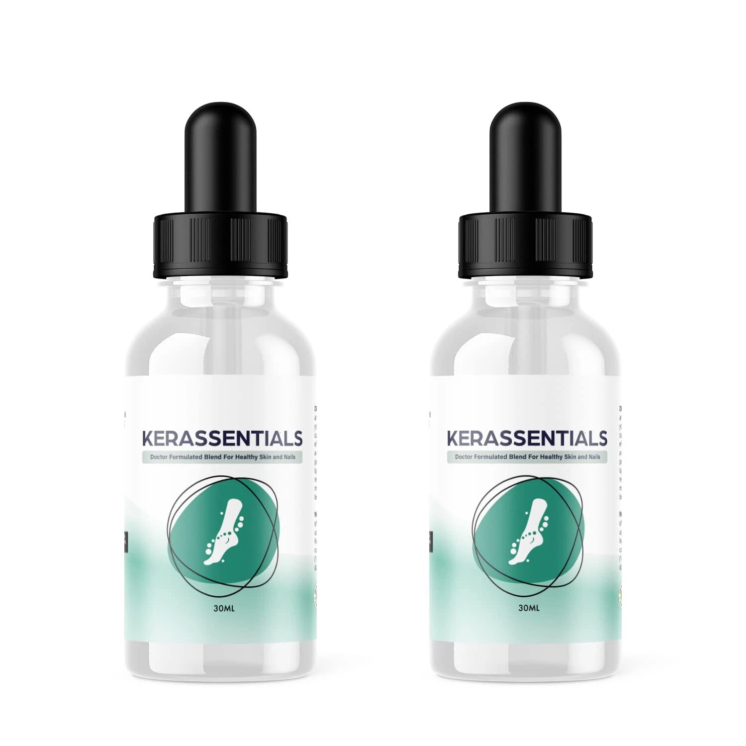 (2 Pack) Kerassentials - Toenail Fungus Treatment Oil - Healthy Skin & Nails