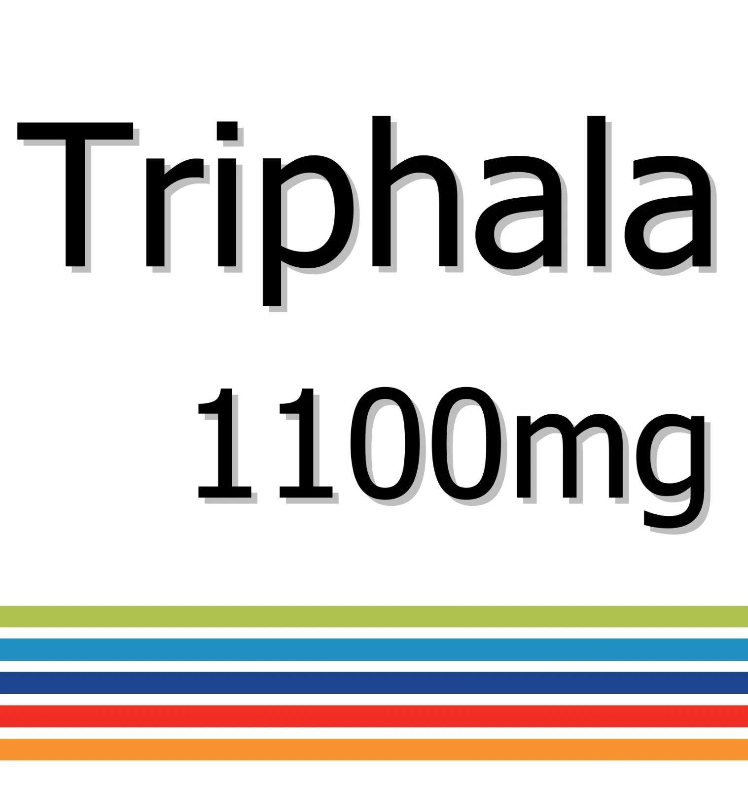Triphala 1100mg x 30 Tablets - Reduced Inflammation
