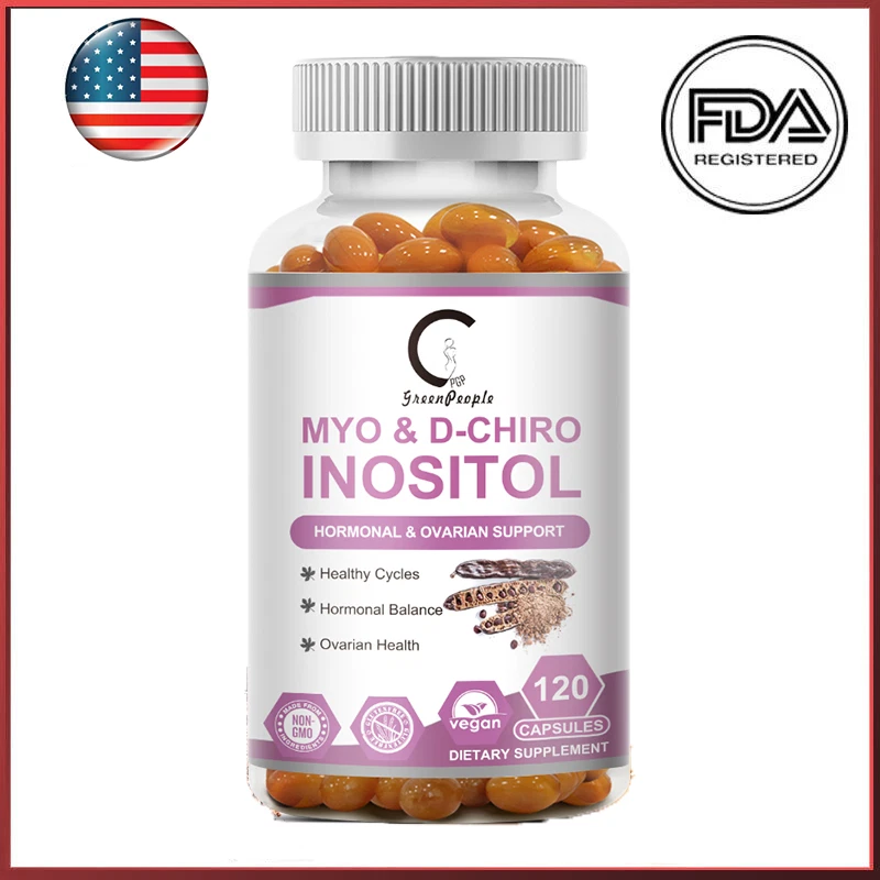 Myo &D-Chiro Inositol Plus, Women Hormone Support, Ovarian Health