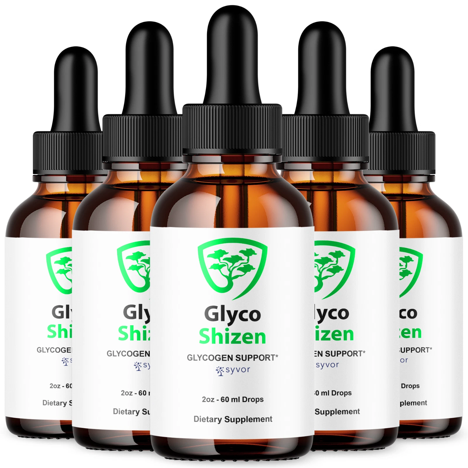 Glyco Shizen Glycogen Support Drops Advanced Formula Vitamin Supplement 30 Servs