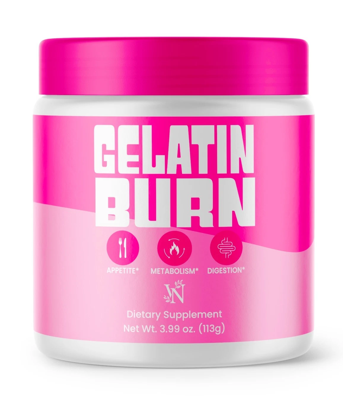 Gelatin Burn for Weight Loss Powder - GelatinBurn Trick to Help Appetite 1 Pack
