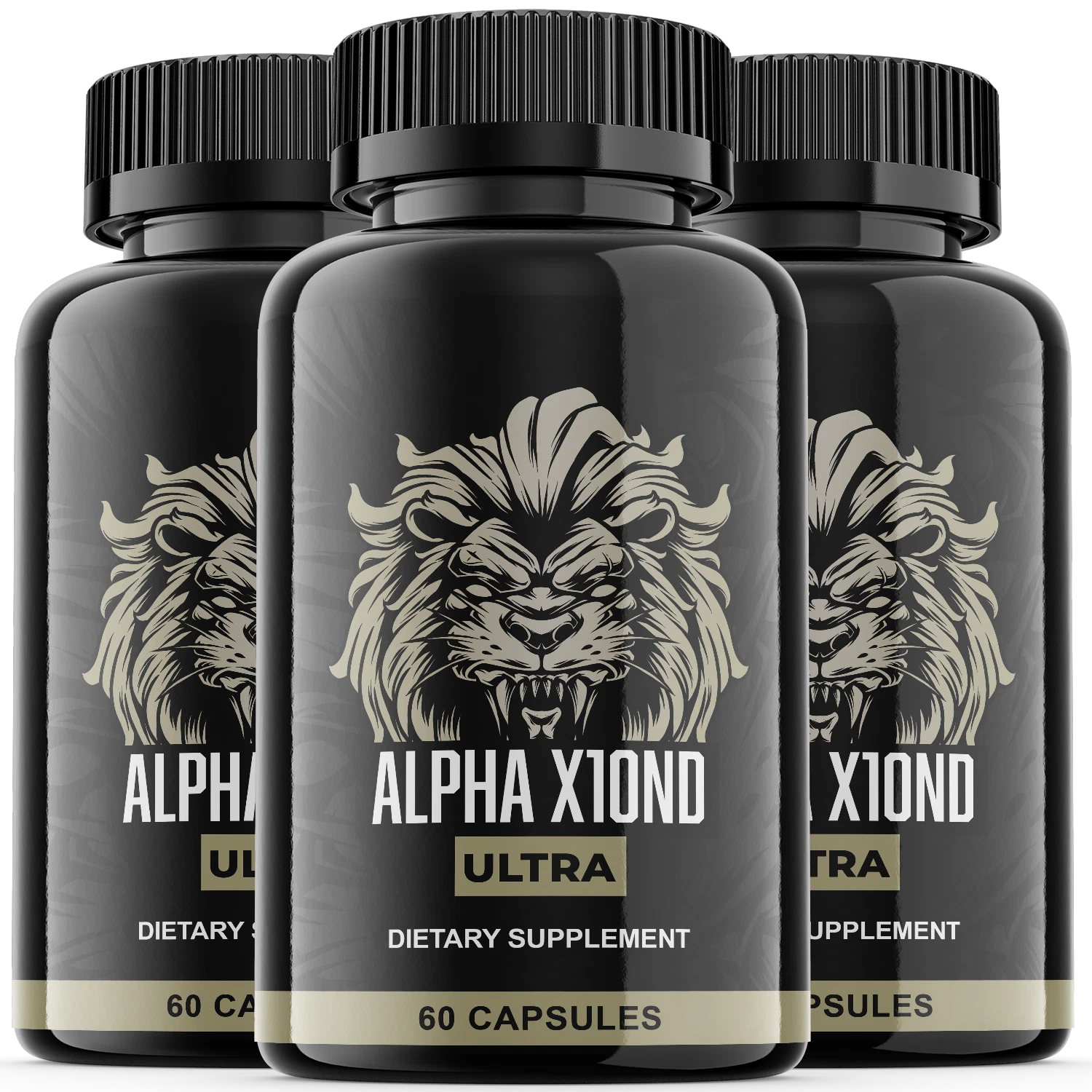 Alpha X10ND Ultra Pills - Alpha X10ND For Male Vitality Support OFFICIAL -3 Pack