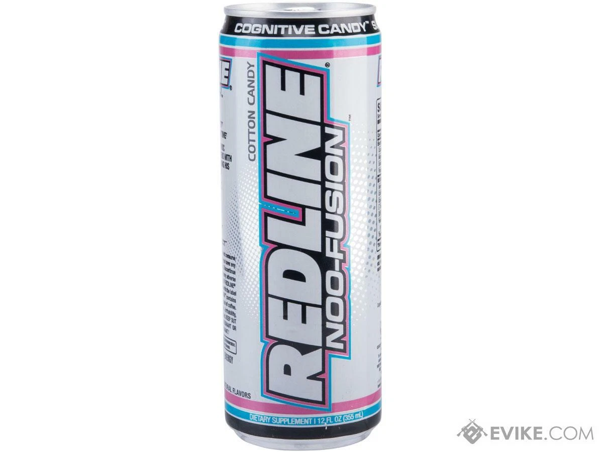 VPX | Redline NOO Fusion - Carbonated Drink, Pre-Workout Energy | COTTON CANDY