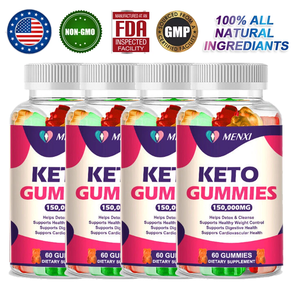Keto Slimming Gummies 150,000mg Apple Cider Vinegar ACV Weight Loss Supplement