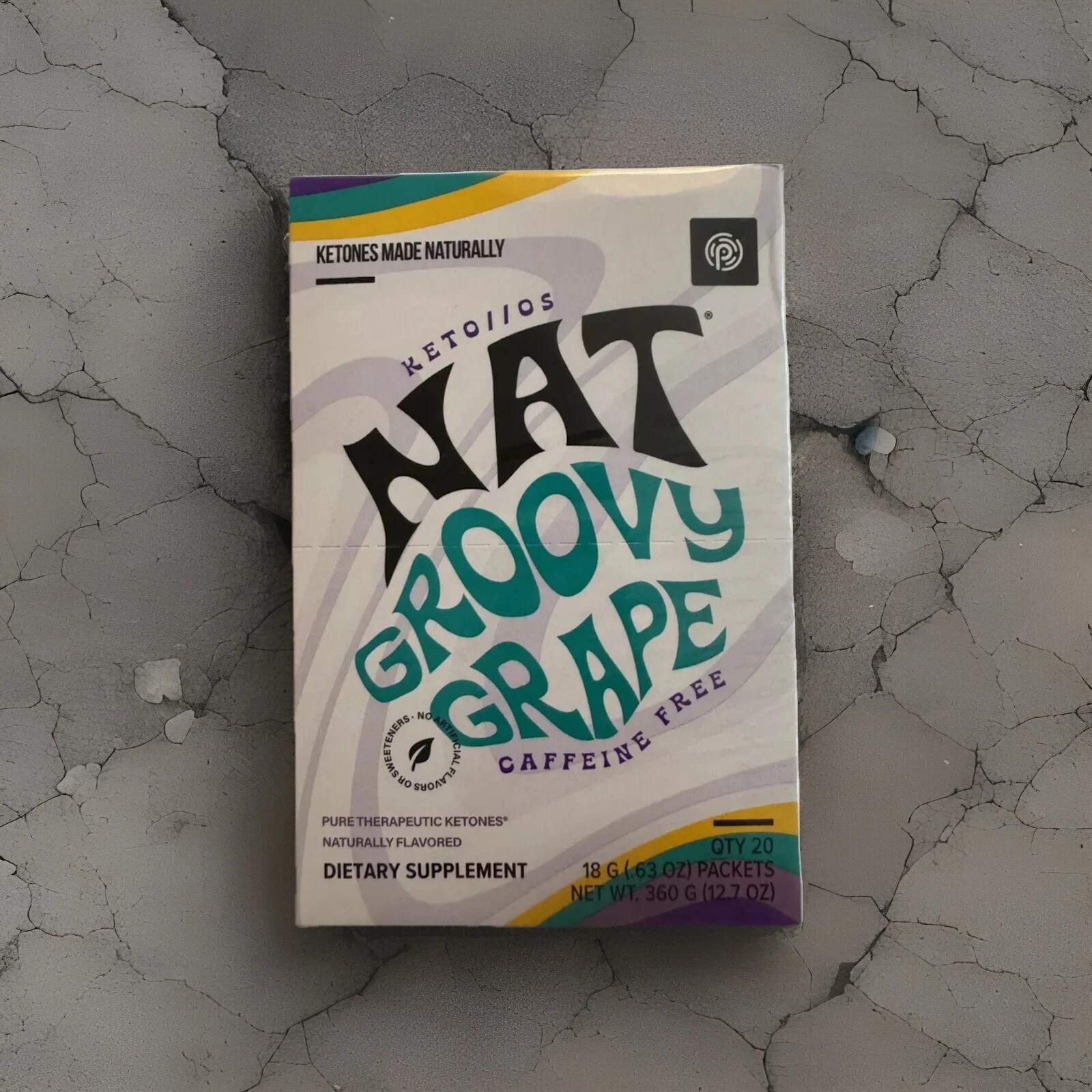 Pruvit OSNAT Ketones GROOVY GRAPE CAFFEINE FREE 20 Pack FREE SHIPPING