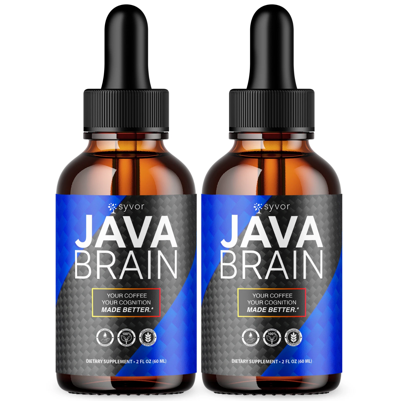 Java Brain Drops Advanced Brain Health & Cognitive Support Supplement (2 Pack)