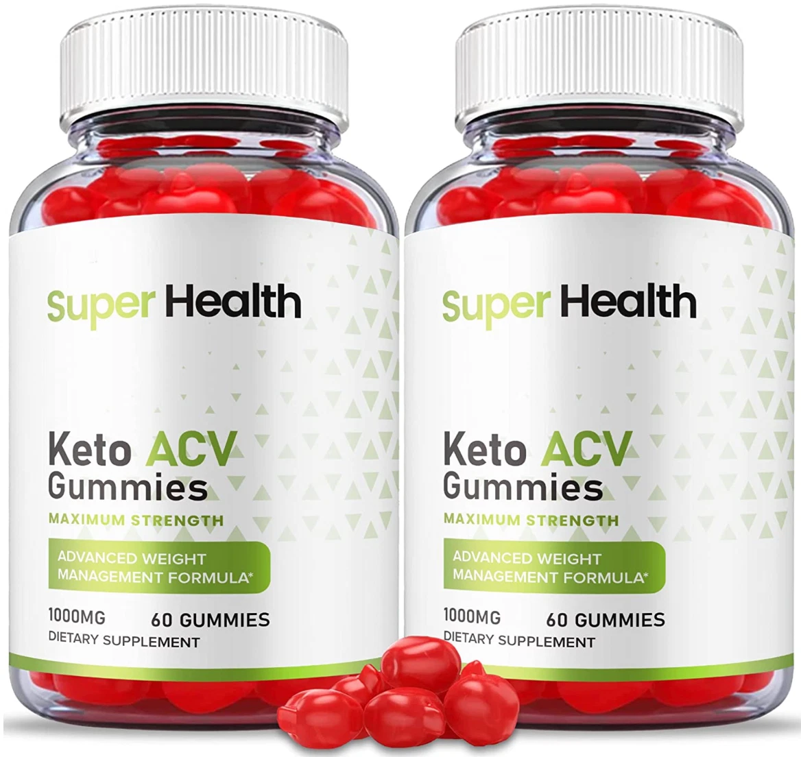 (2 Pack) Super health Keto Gummies - ACV Keto Gummies Advanced Weight Loss