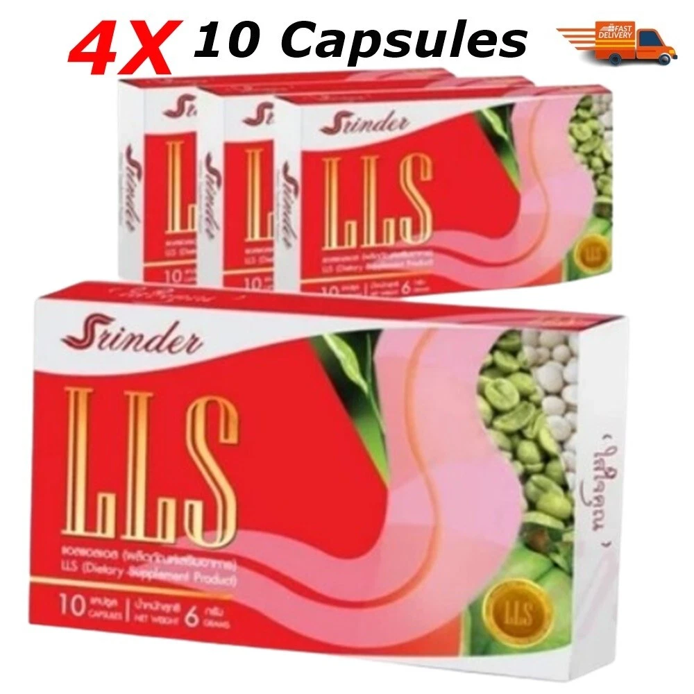 4X Srinder LLS Supplement Weight Management Burn Slim Fat Belly Healthy Feel Fre