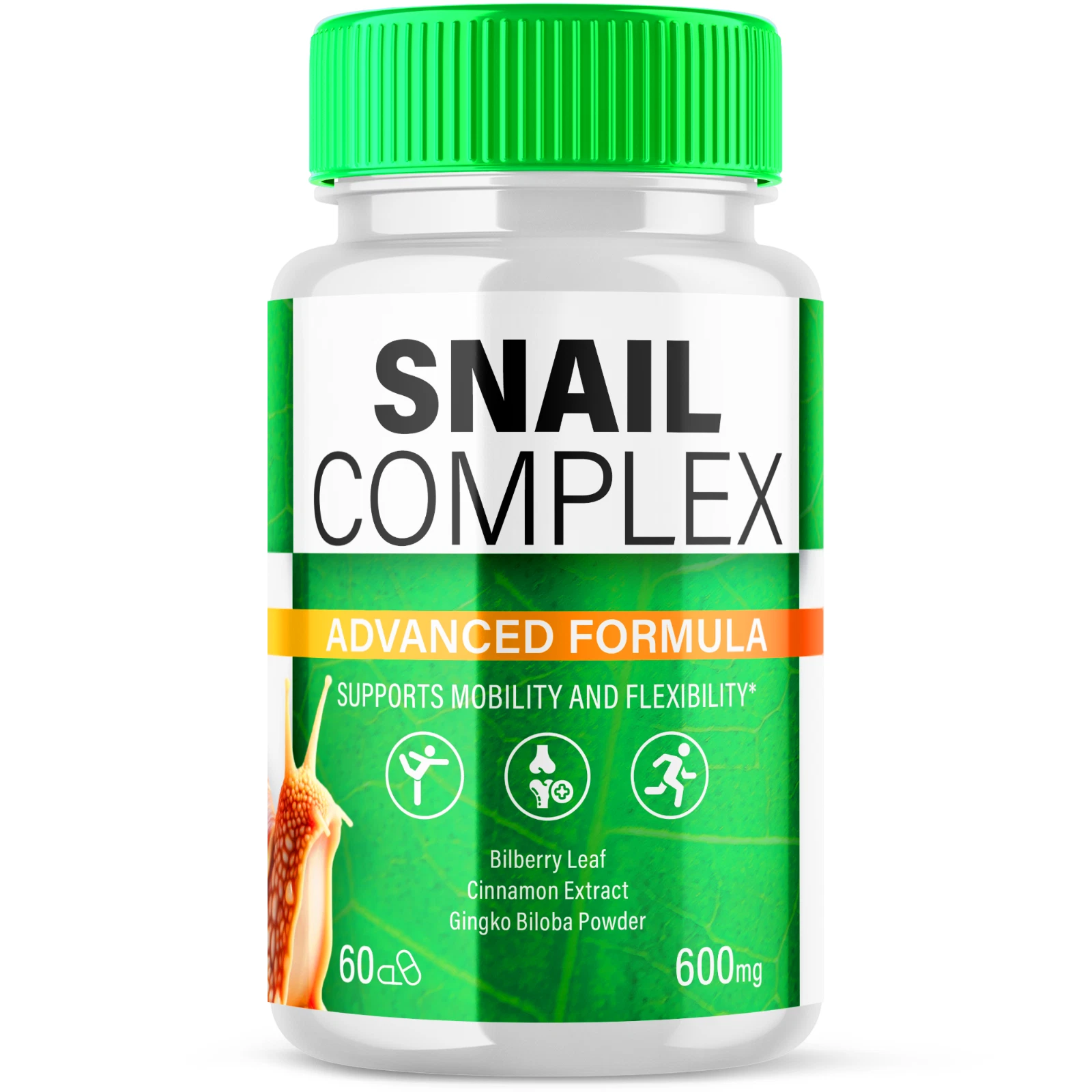Snail Complex Joint Support Pill Freedom to Move Vitamin Formula 60 Capsules