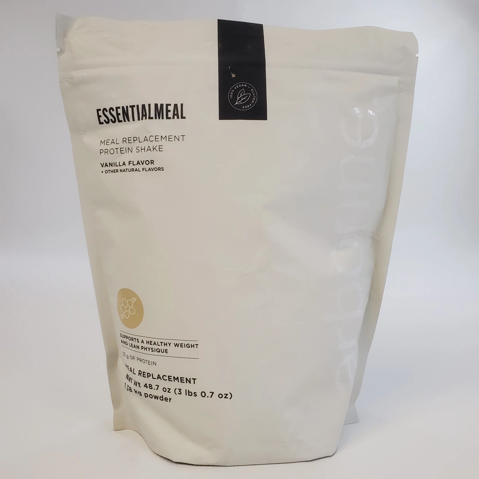 Arbonne EssentialMeal VANILLA Meal Replacement 3lb Protein Shake Mix Exp 3/2027+