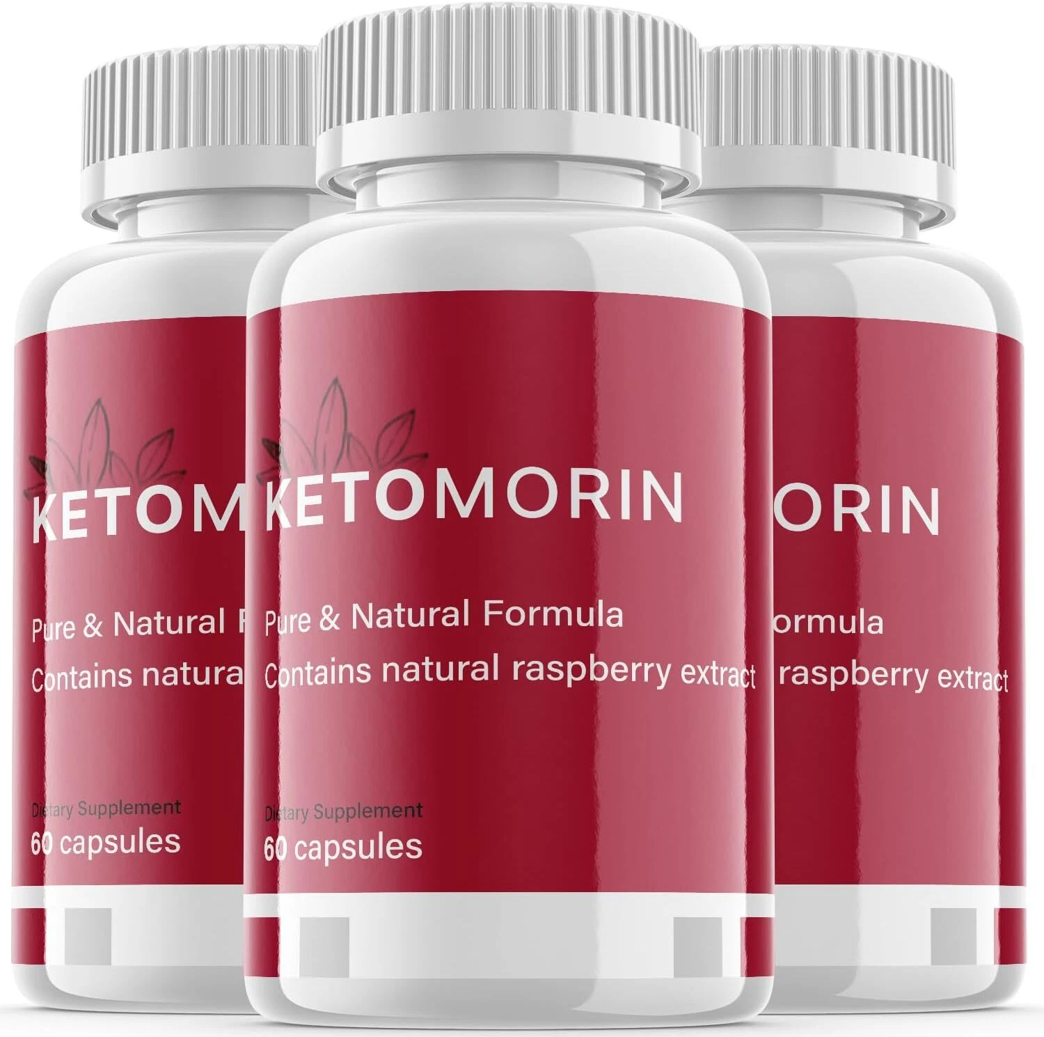 Ketomorin Capsules - Ketomorin Supplement For Weight Loss ORIGINAL - 3 Pack