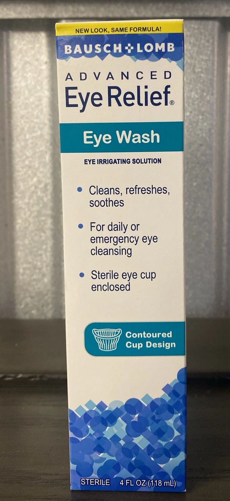 Bausch And Lomb Advanced Eye Relief Wash 4 oz, New And Sealed Expires 4/2026