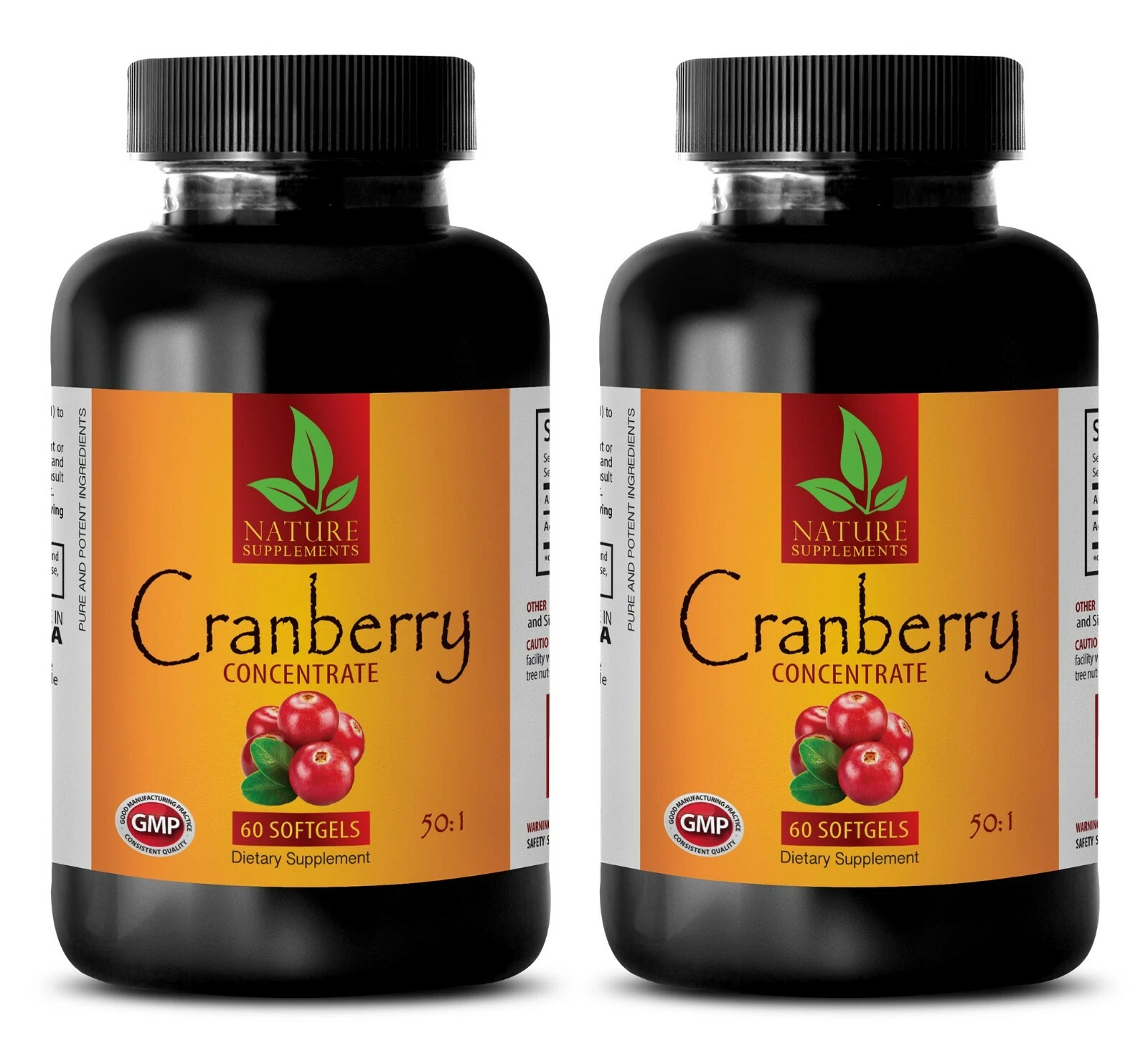 Concentrated Cranberry Extract 50:1 252mg - Urinary Tract Bladder Help - 2B