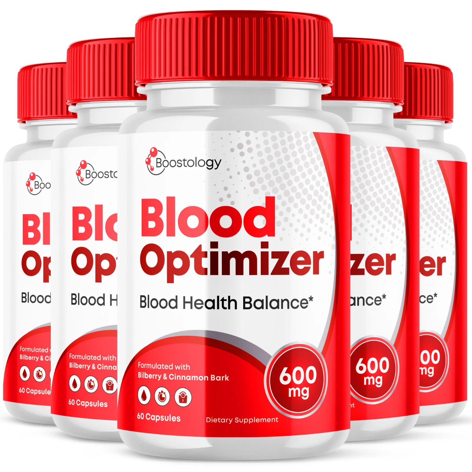 Boostology Blood Support Advanced Formula Health & Wellness Supplement 300 Caps