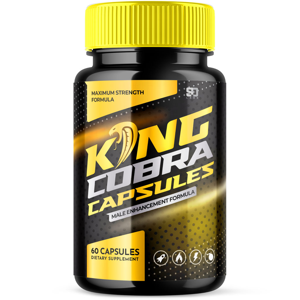 King Cobra - Support Men's Vitality and Daily Energy 60 Capsules