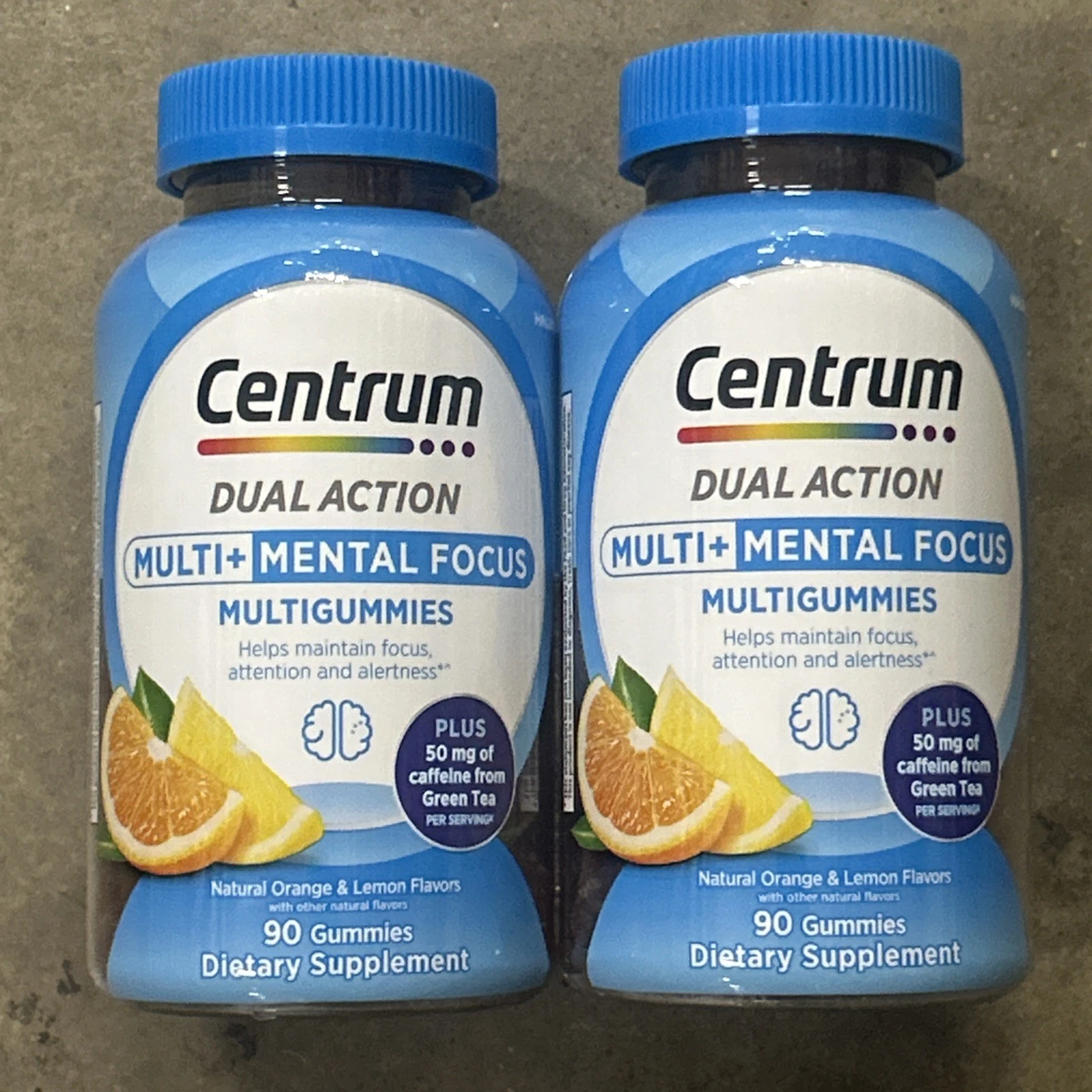 Centrum Multigummies Mental Focus Adult Multivitamin 90 Count Gummies