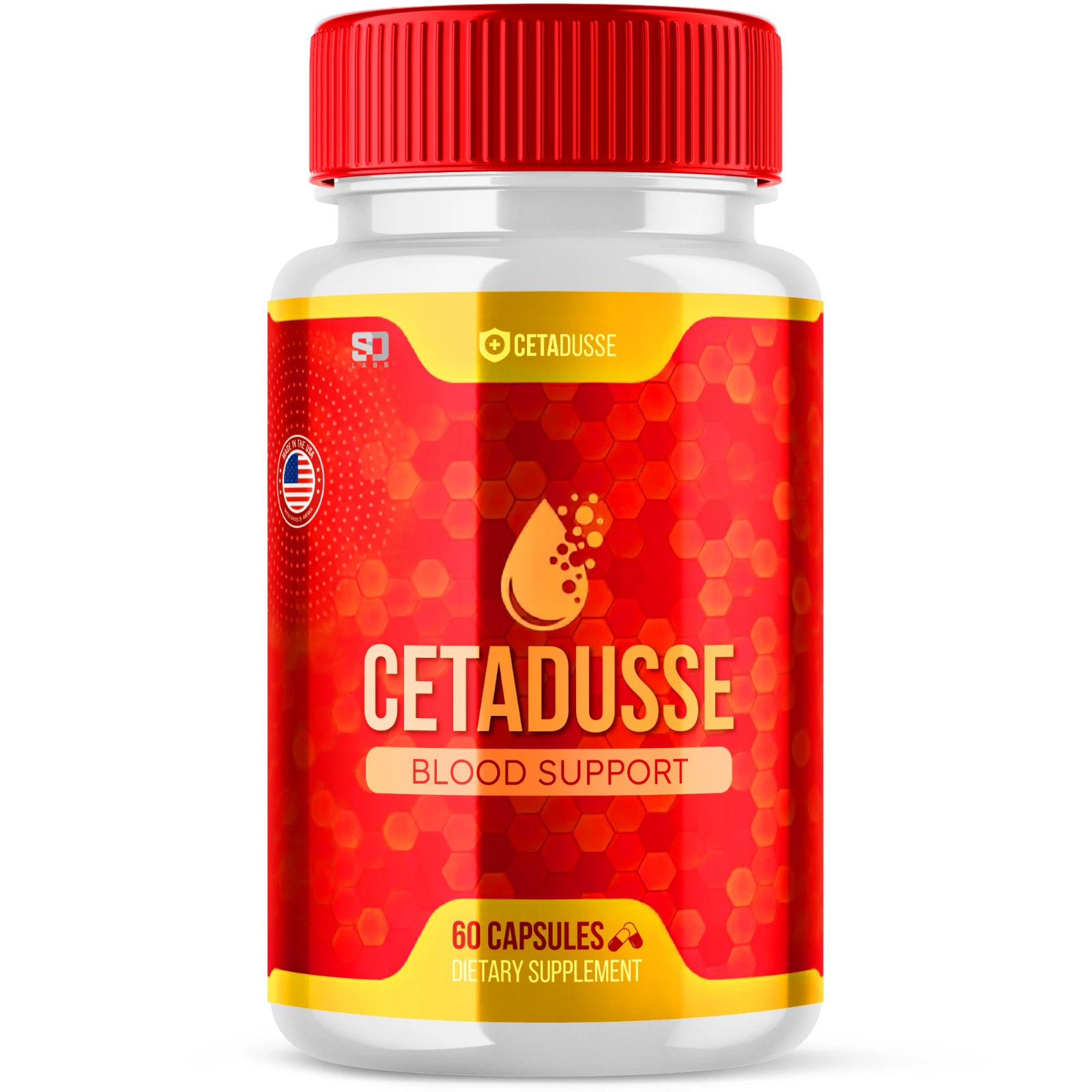 Cetadusse Support Blood Health - Daily Wellness and Balance 60 Capsules