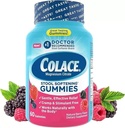 Colace Stool Softener Gentle Constipation Relief Gummy Mixed Berry 60 gummies