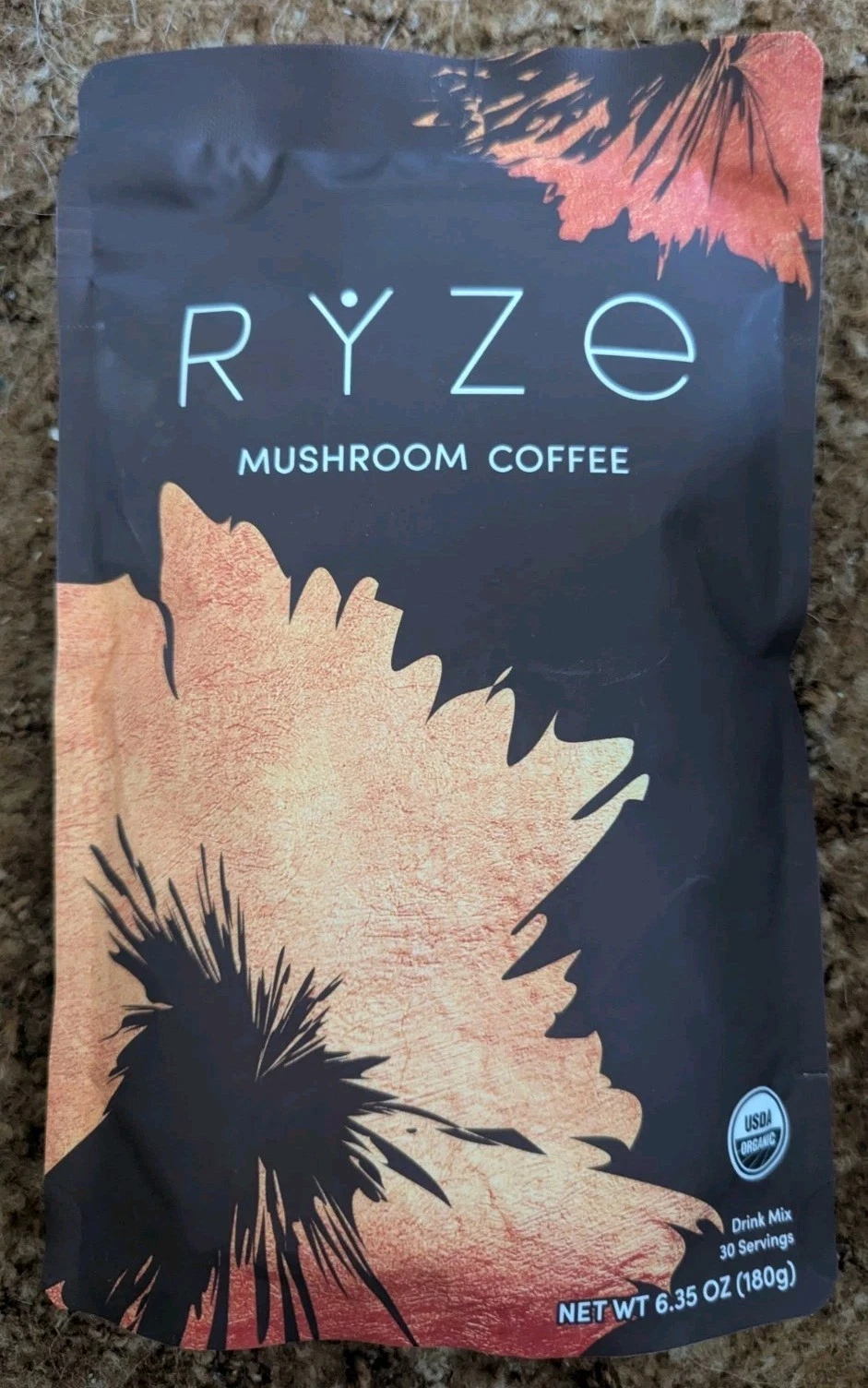 RYZE Mushroom Coffee Drink 6g - 30 Serving