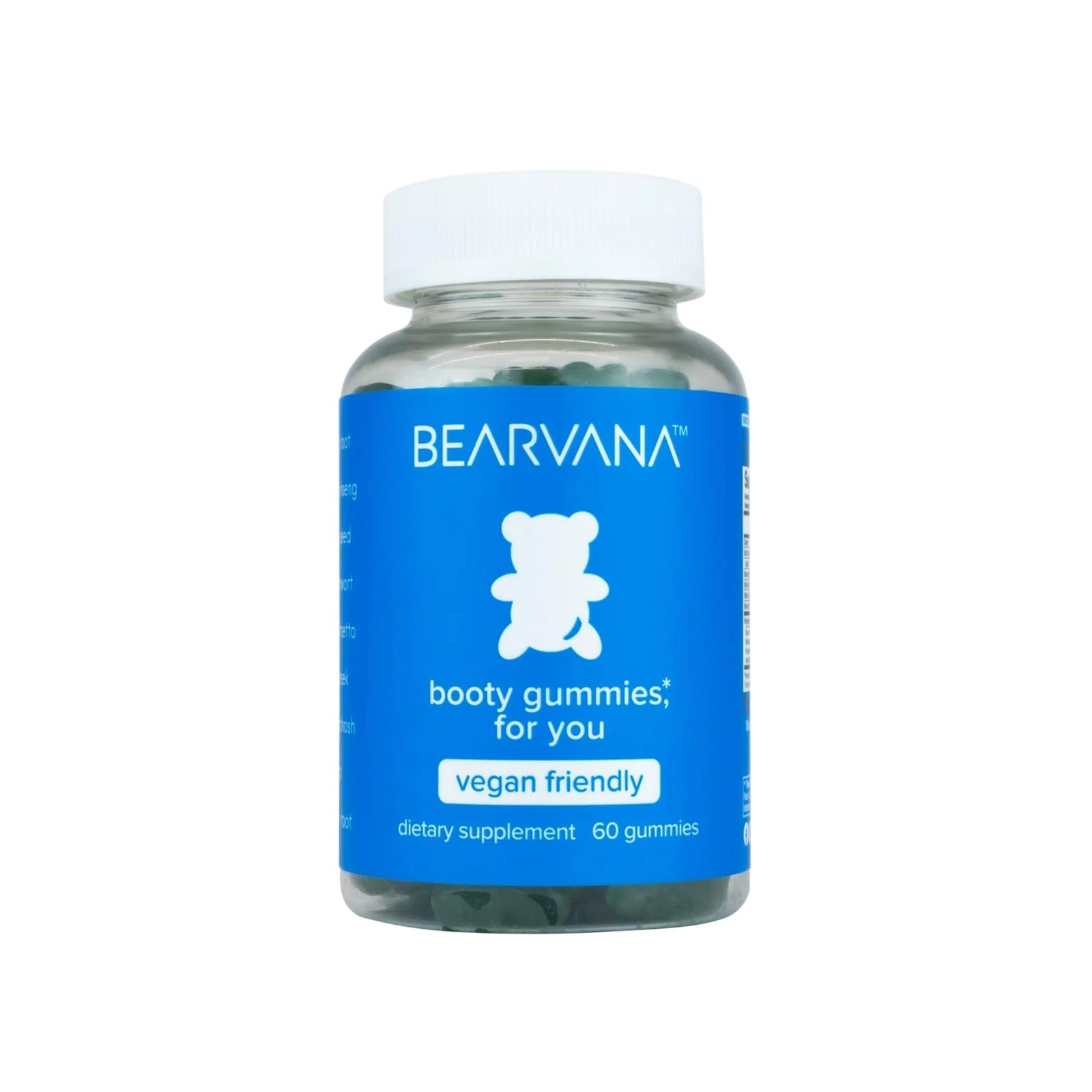 BEARVANA Peach Support Gummies for Women | Fitness Supplement | Boost Confidence