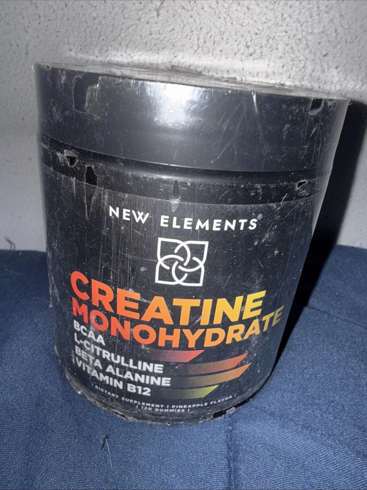 Creatine Monohydrate Gummies 5Mg w/ BCAA L-Citrulline Beta Alanine & Vitamin B12
