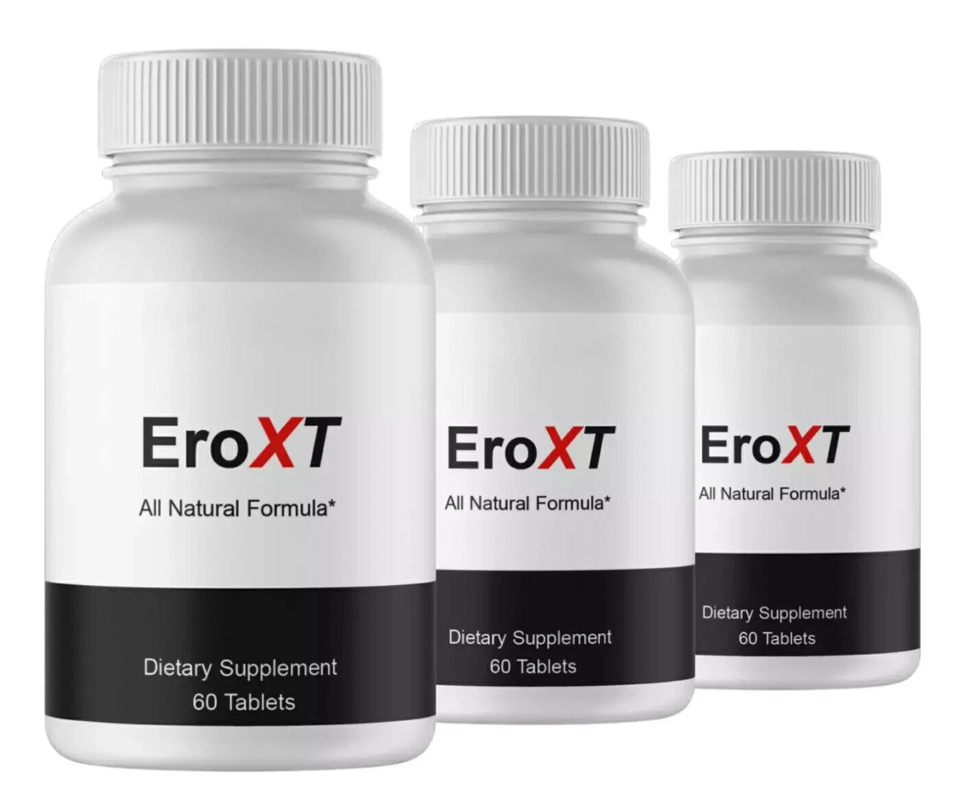 EroXT General Wellness Natural Formula Dietary Supplement (180 Capsules) 3-Pack