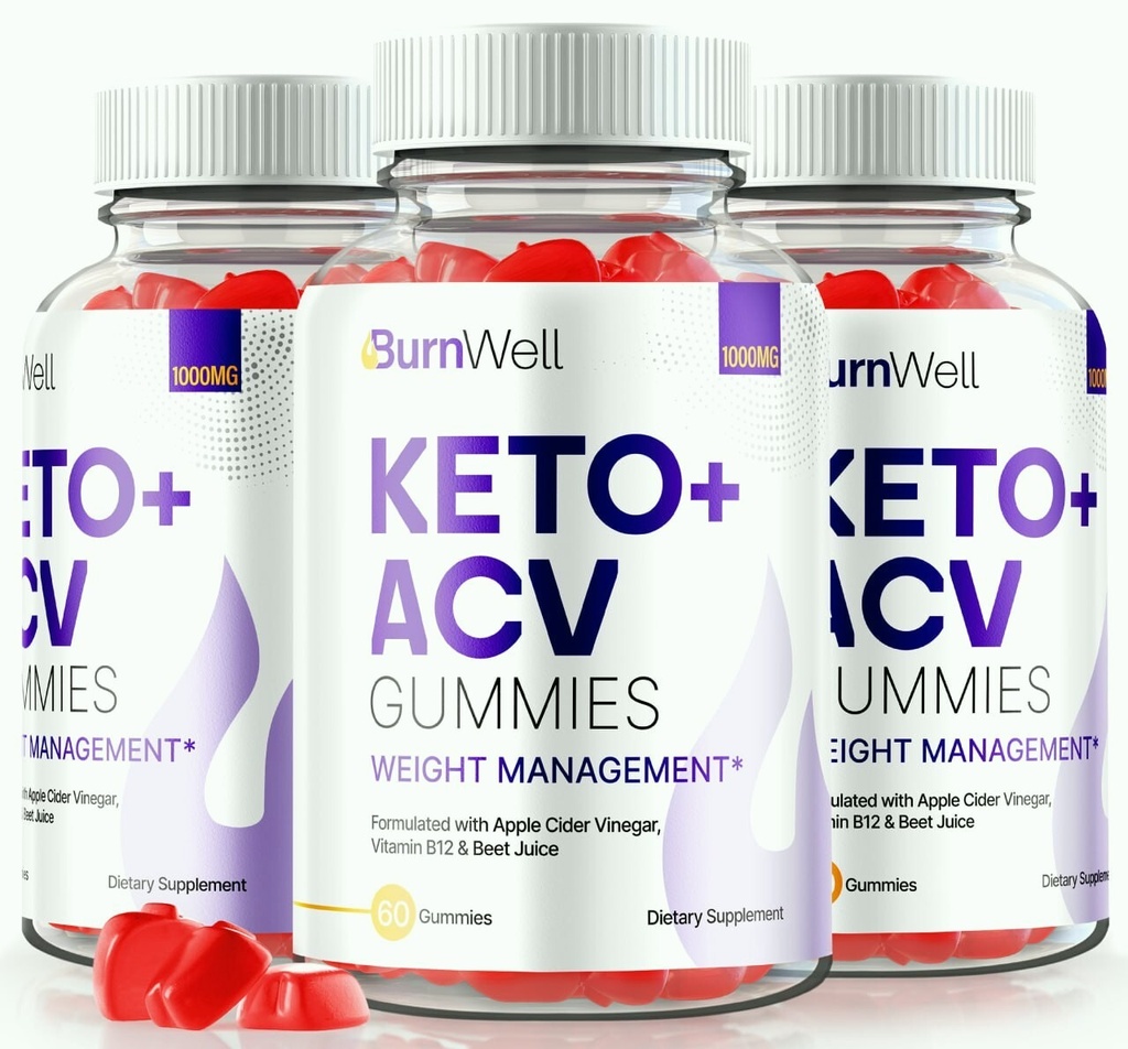 (3 Pack) BurnWell Advanced Weight Loss Gummies to Burn Fat for Energy