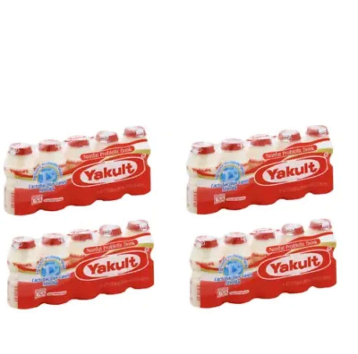 Yakult Probiotic Drink Nonfat 2.7 oz Set of 5 Bottles