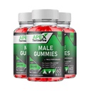 Apex Testodrive Male Gummies Male Performance Supplements (180 Gummies) 3-Pack
