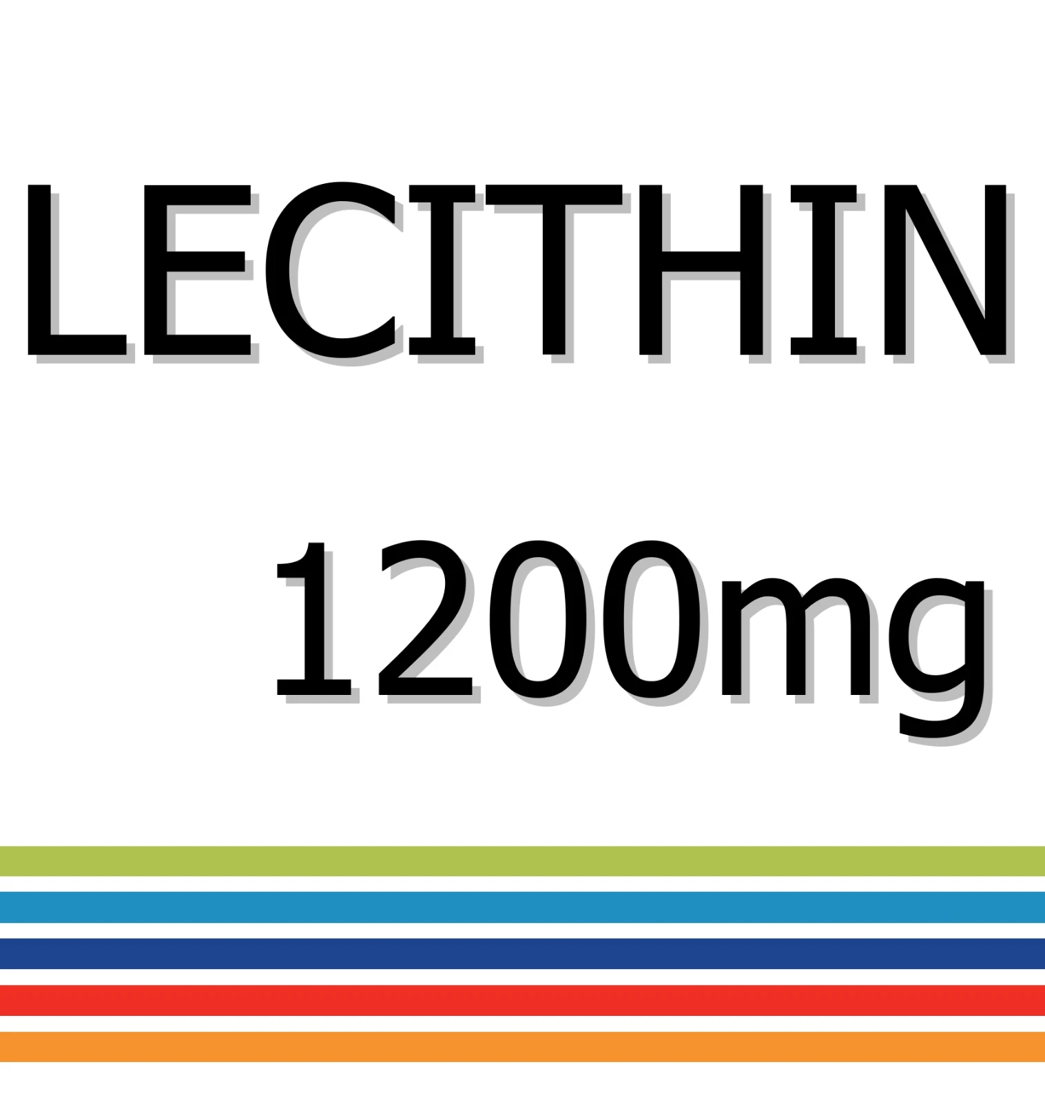 LECITHIN 1200mg x 90 Tablets - Skin Regeneration