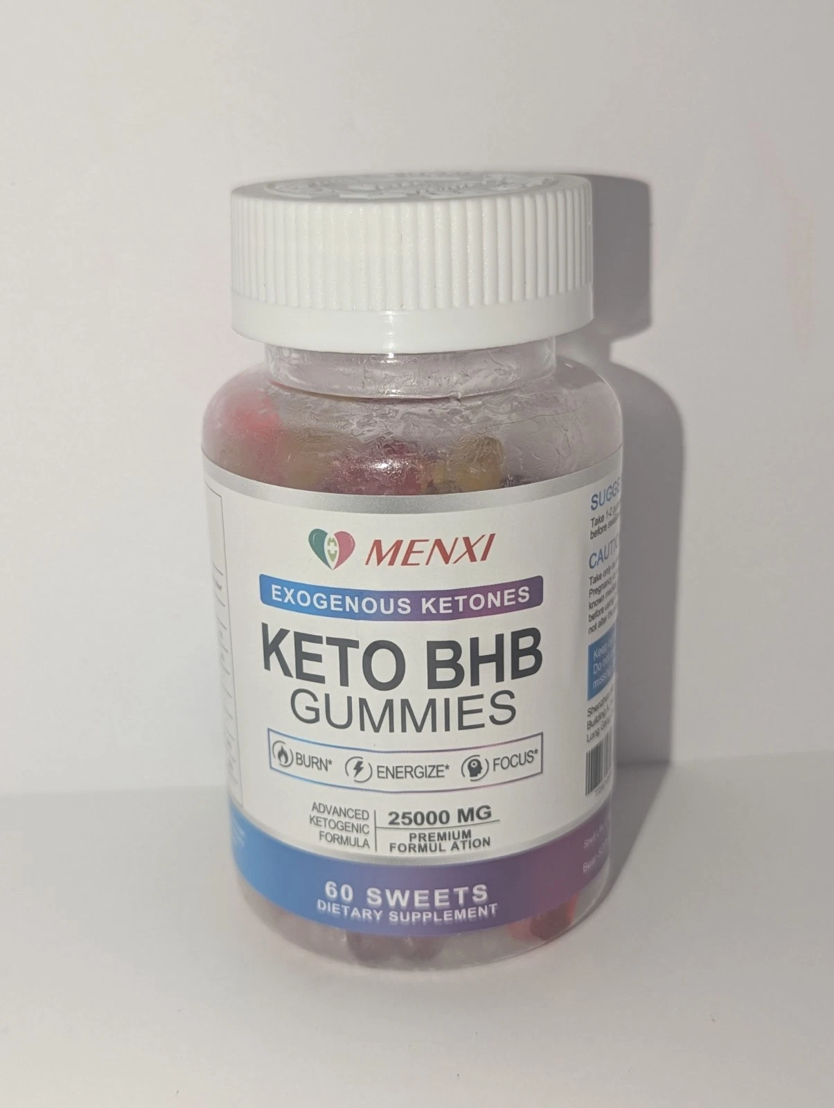 Keto BHB Gummies For Fat Burn ACV Weight Loss Detox Keto Diet Pills (60 to 240p)