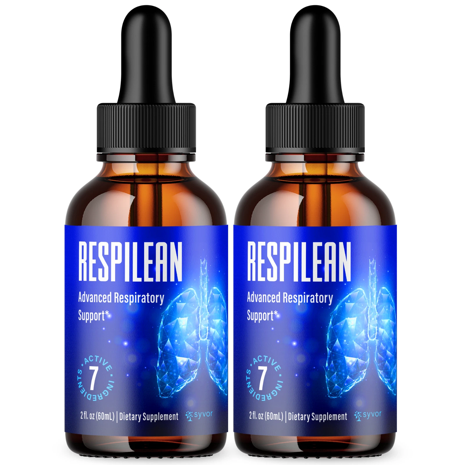 Respilean Drops Advanced Respriatory Support Supplement Natural Ingredients 2ML